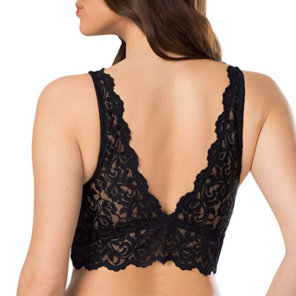 Sexy Lace Bra Temptation See-Through Vest