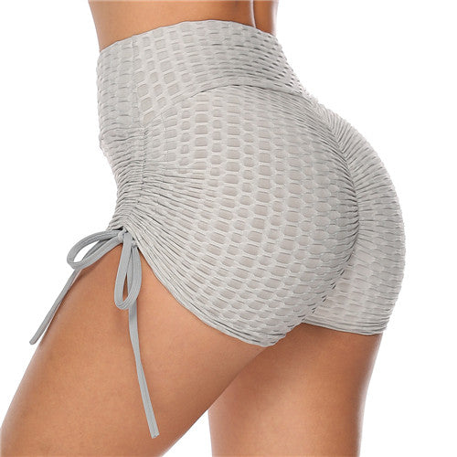 Booty shorts Comfortable & Stretch Activewear Workout High Waist Stretch Fitness Yoga Pants Hip Shorts Bandage Yoga Pants Bubble Pants