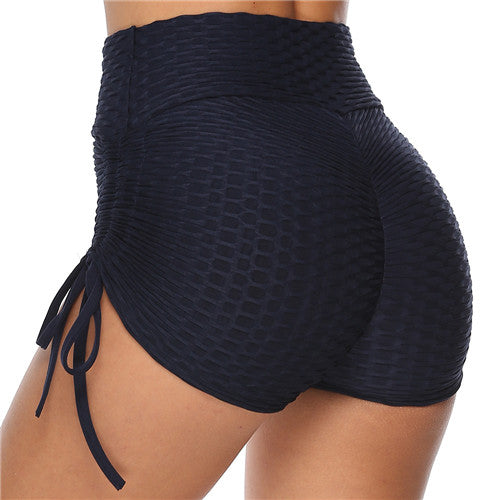 Booty shorts Comfortable & Stretch Activewear Workout High Waist Stretch Fitness Yoga Pants Hip Shorts Bandage Yoga Pants Bubble Pants