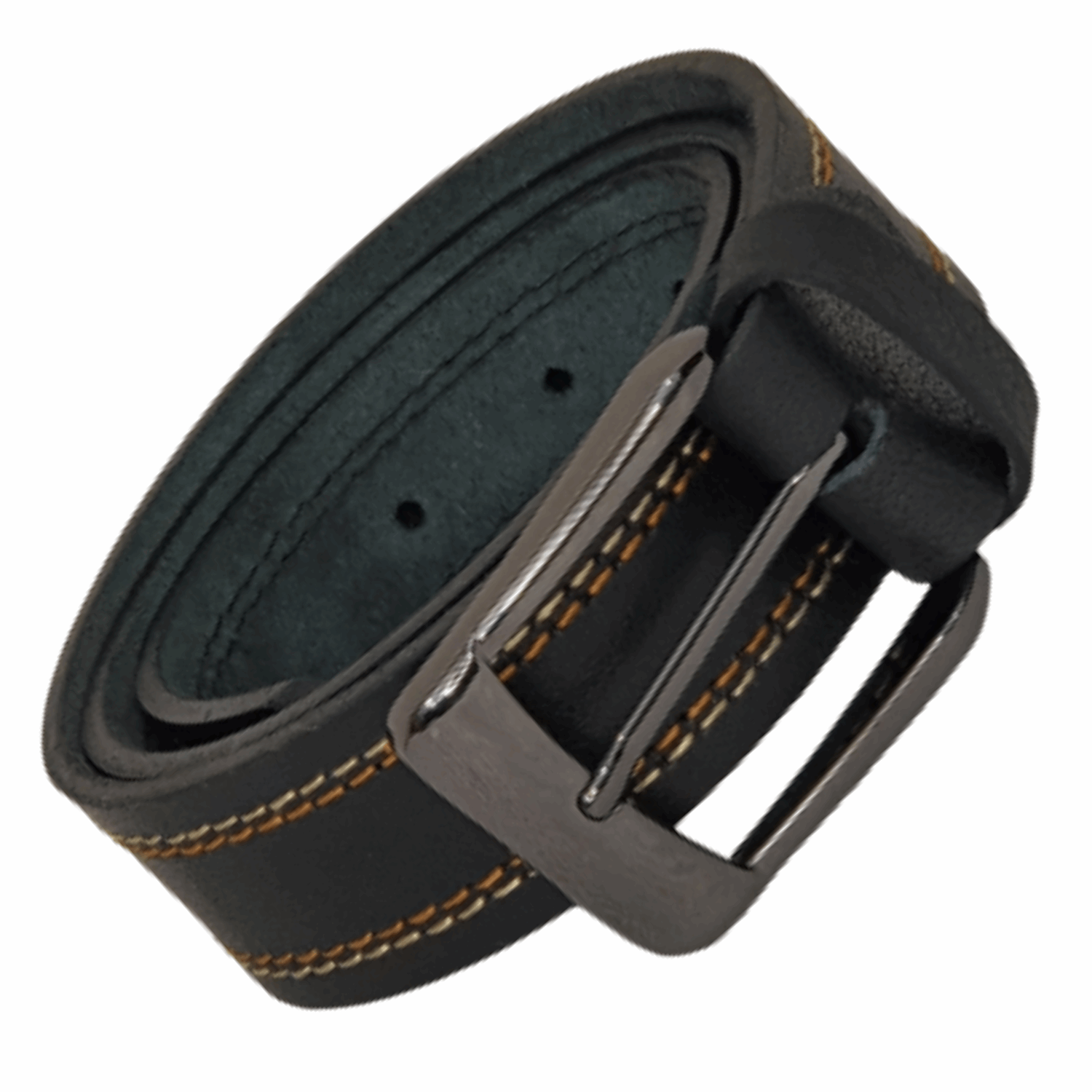 Real Leather Belt, Cowhide Leather Belt for Men