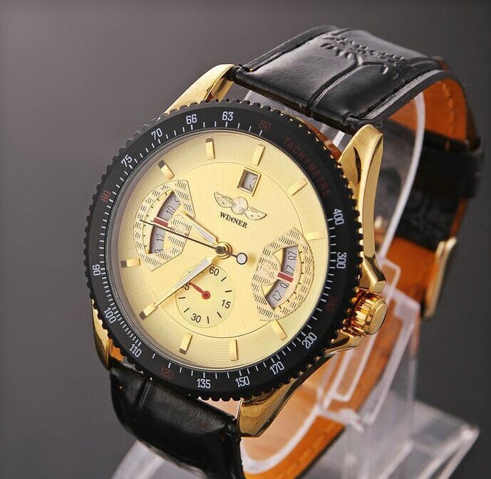 Automatic Leather Watch for Timeless Style For Men