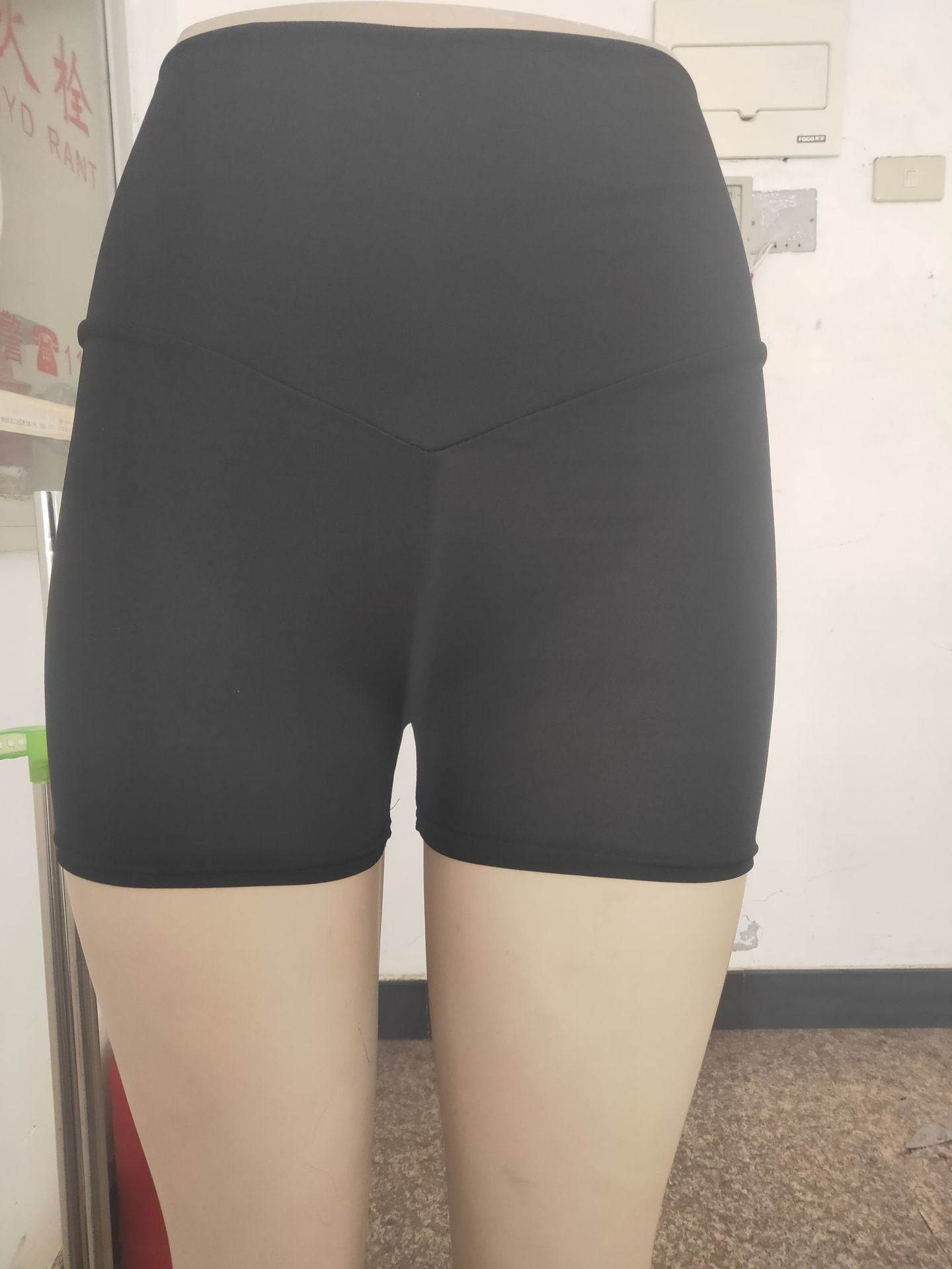 New Front High Waist Three-point Shorts