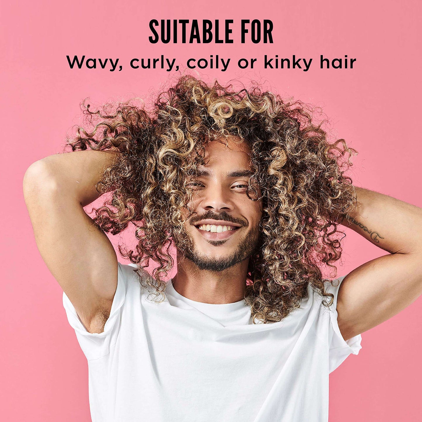 Noughty Wave Hello Curl Defining Conditioner, Vegan Haircare for Curly & Wavy Hair