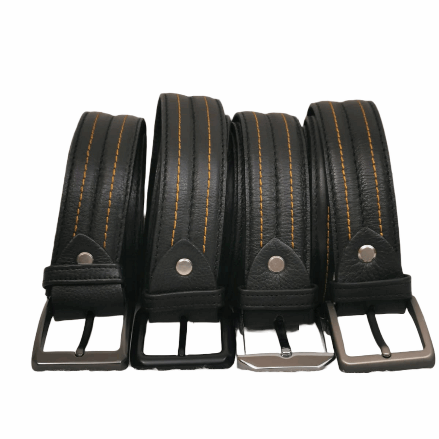 Real Leather Belt, Cowhide Leather Belt for Casual and Party wear