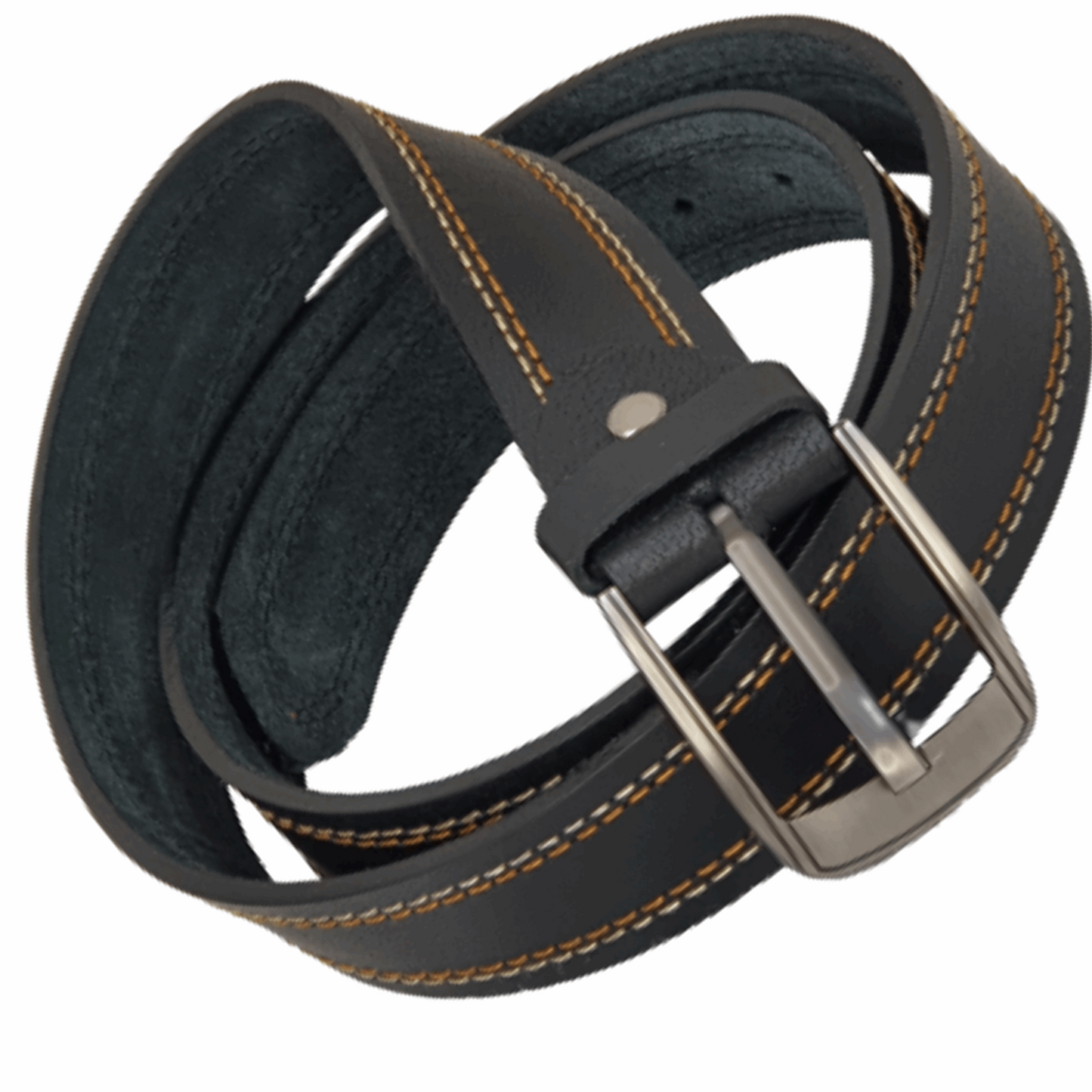 Real Leather Belt, Cowhide Leather Belt for Men