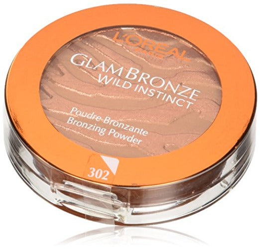 L'Oreal Glam Bronze Medium Walk on The Wild Side Instinct Bronzing Powder 7.5g Number 302