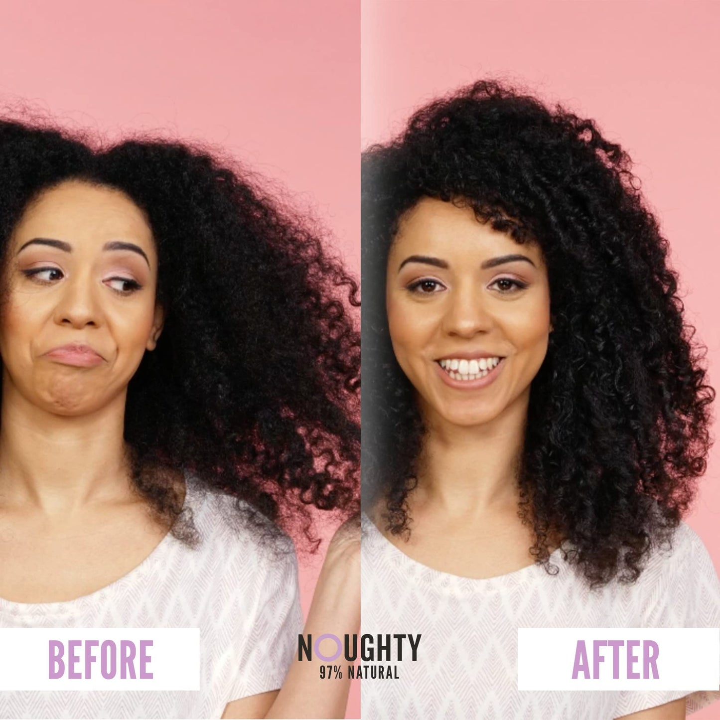 Noughty Wave Hello Curl Defining Conditioner, Vegan Haircare for Curly & Wavy Hair