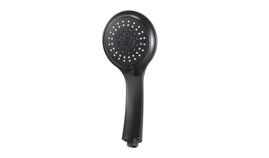 3 Function Shower Head - Black